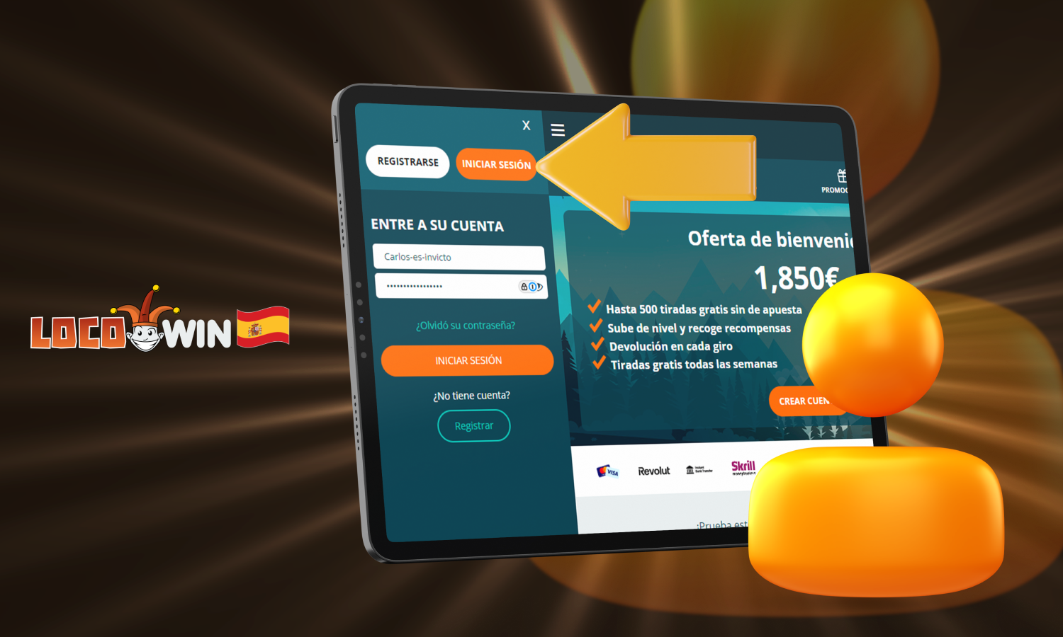 Guide d'accès au profil Locowin