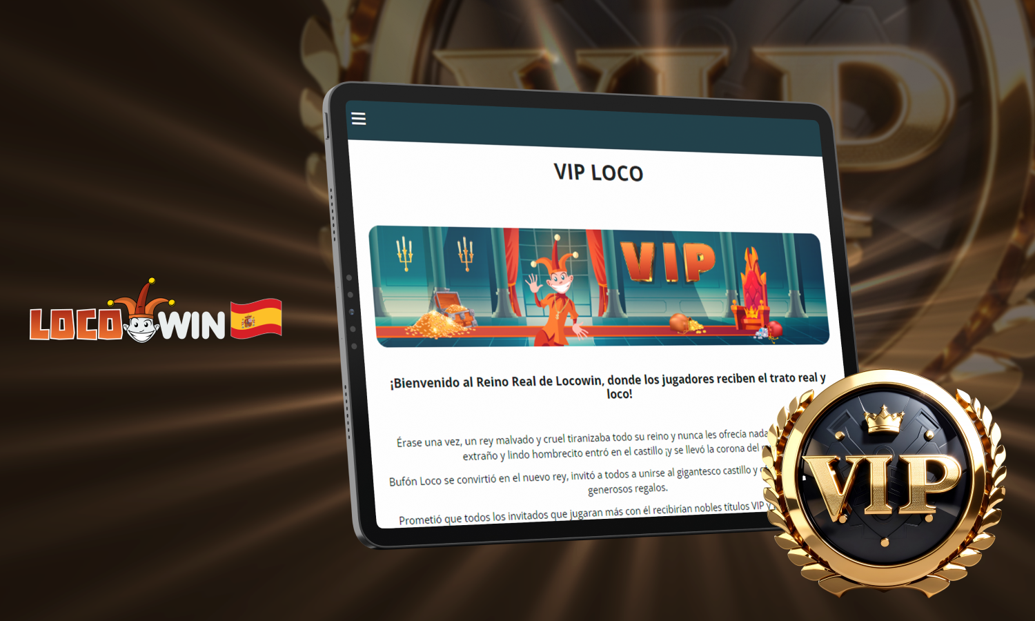 Programme de fidélité VIP LOCO au Locowin Casino